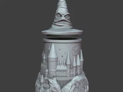 Castle Box 3D Harry Potter 1 3D print model