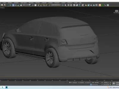 Volkswagen Polo GT 3D model  3D print model