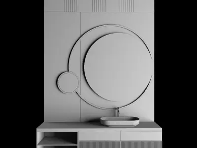 LUXURY - Wasb basin-03 3D model