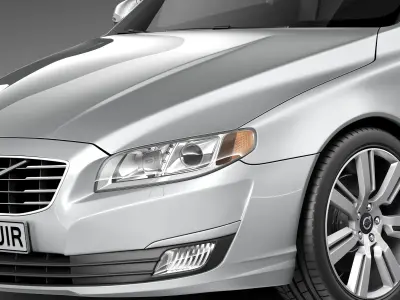 Volvo V70 2014 3D model