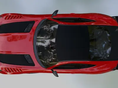 Mercedes-AMG GT Black Series 3D model