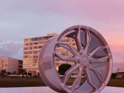 Car wheels 3D model buy