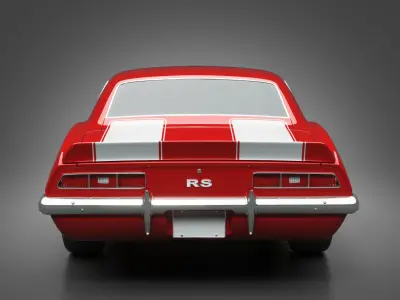1969 Chevrolet Camaro RS 3D model