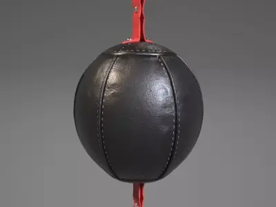 Punch Ball 3D Asset Low-poly 3D model