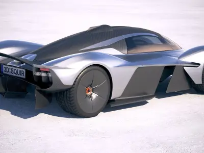 Aston Martin Valkyrie 2018 3D model