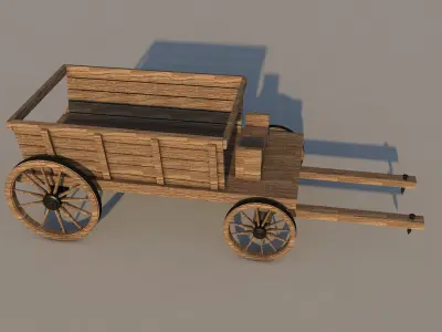 Wagon 3D model