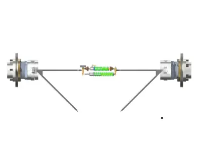 Rear Suspension Assembly 3D model