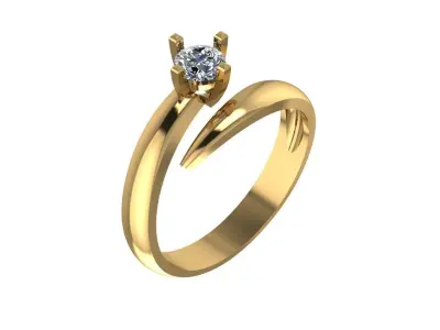 Women ring  3d print model 3D print model 3D print model