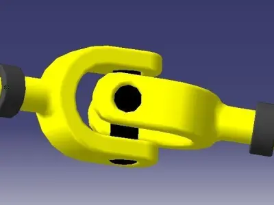 universal joint 3D model