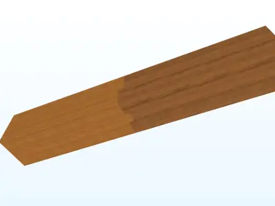 koshikake-kamatsugi Low-poly 3D model