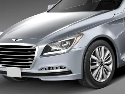 Hyundai Genesis 2015 3D model