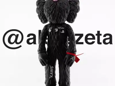 Kaws Off White BFF for Print 3D print model