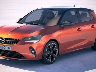 Opel Corsa-e 2020 3D model