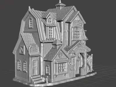 sals saddle and tack store 3D print model