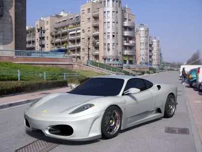 Sport Car Mental ray 3D model