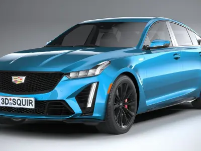 Cadillac CT5-V Blackwing CG 2022 3D model