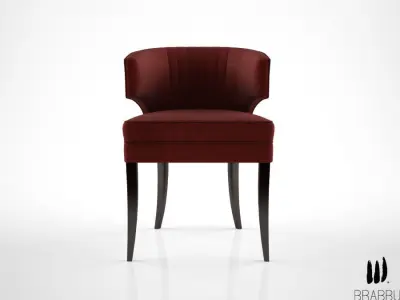 Brabbu Ibis dining chair 3D model