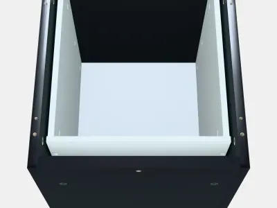 NORDLI Modular chest of drawers Low-poly 3D model