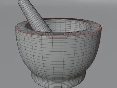 Stone Herb Grinder Basic Free 3D model