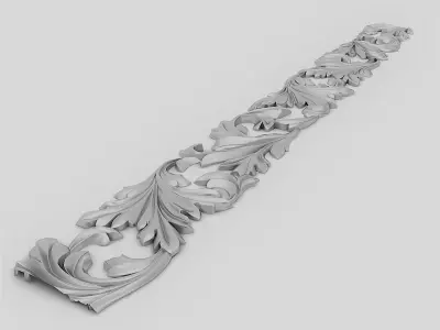 Ceiling Molding 5 - For CNC and Interior 3D model