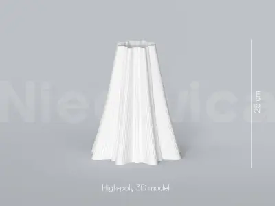 Vase Set STL Files for 3d Printing 3D Printable Vase Collection  3D print model