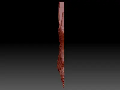 Eagle 3D print model