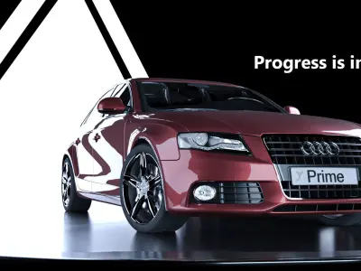 Audi A3 2017 3D model