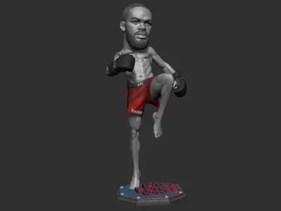 Jon Jones 3D print model