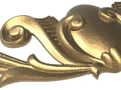  decorative pattern ready for 3D printing 3D model 379