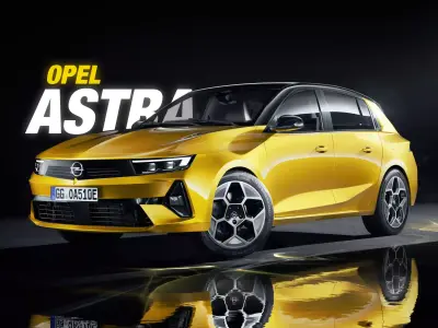 Opel Astra 2022 3D model