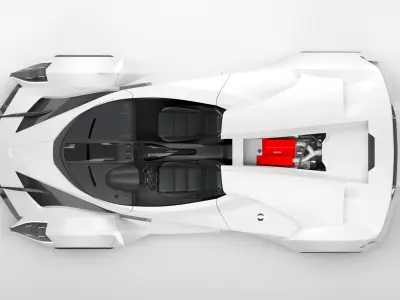 Concept car - Dacia Transalpina 3D model