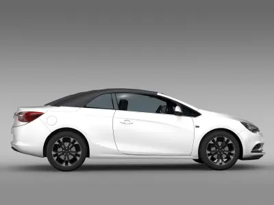 Opel Cascada 2017 3D model