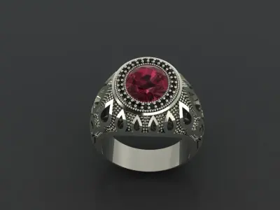 Men RiNG  EY011 3D print model