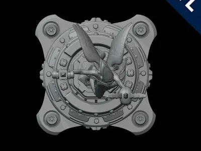 Angel of War - Statue Free 3D print model