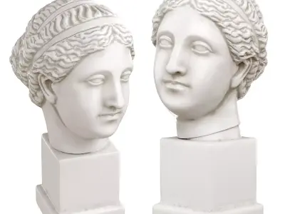 Head of Aphrodite 3D model