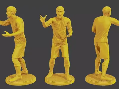 Soccer Player SP 043 3D print model