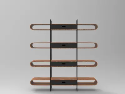 Vigo Bookcase 3D model