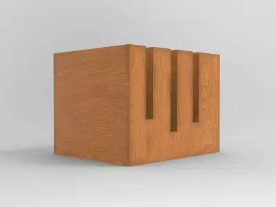Ox Coffee Table Low-poly 3D model