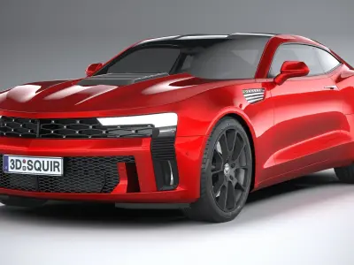 Generic Muscle 2022 LowPoly 3D model