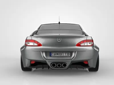 Peugeot 406 Coupe Rocket Bunny 3D model