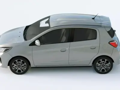 Mitsubishi Mirage 2020 3D model