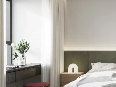  Bedroom interior 51 3D model