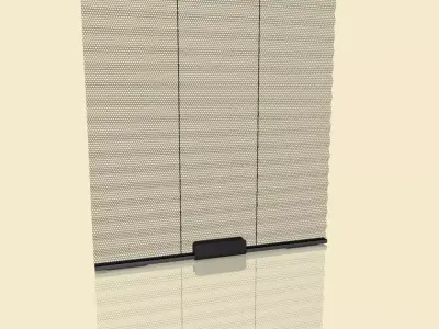 Car Window Curtain 3D model