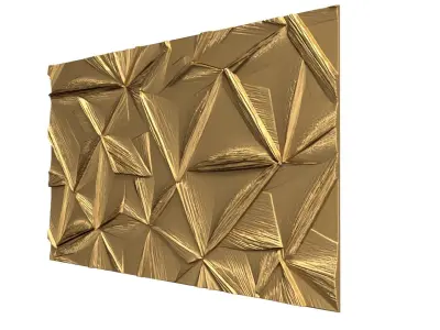 decor set wall panel ornament mural CNC 06 3D print 3D print model