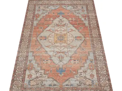 Rug Set 1406 3D model
