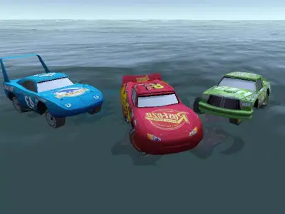 disney pixar cars 1 Free 3D model
