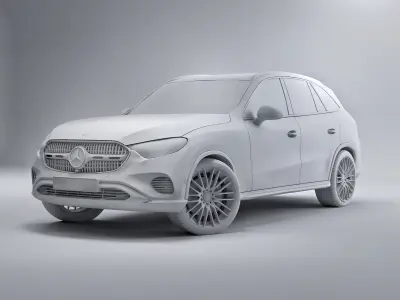 Mercedes Benz GLC 2022 3D model