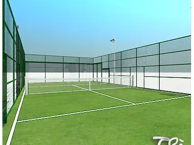 PADDLE TRACK 3D model