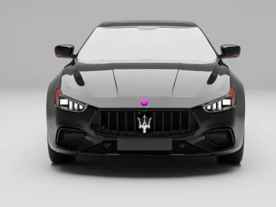 Maserati-Ghibli-hybrid  3D model