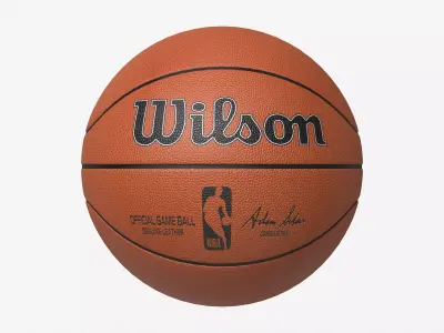 Basketball Official Game Ball Wilson 3D model
